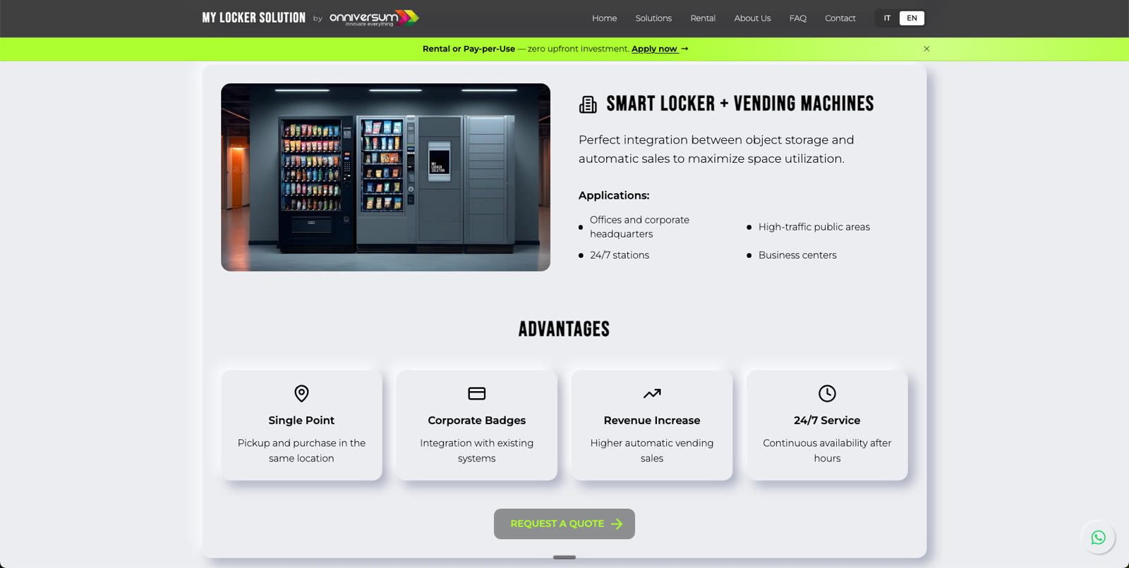 My Locker Solution — site