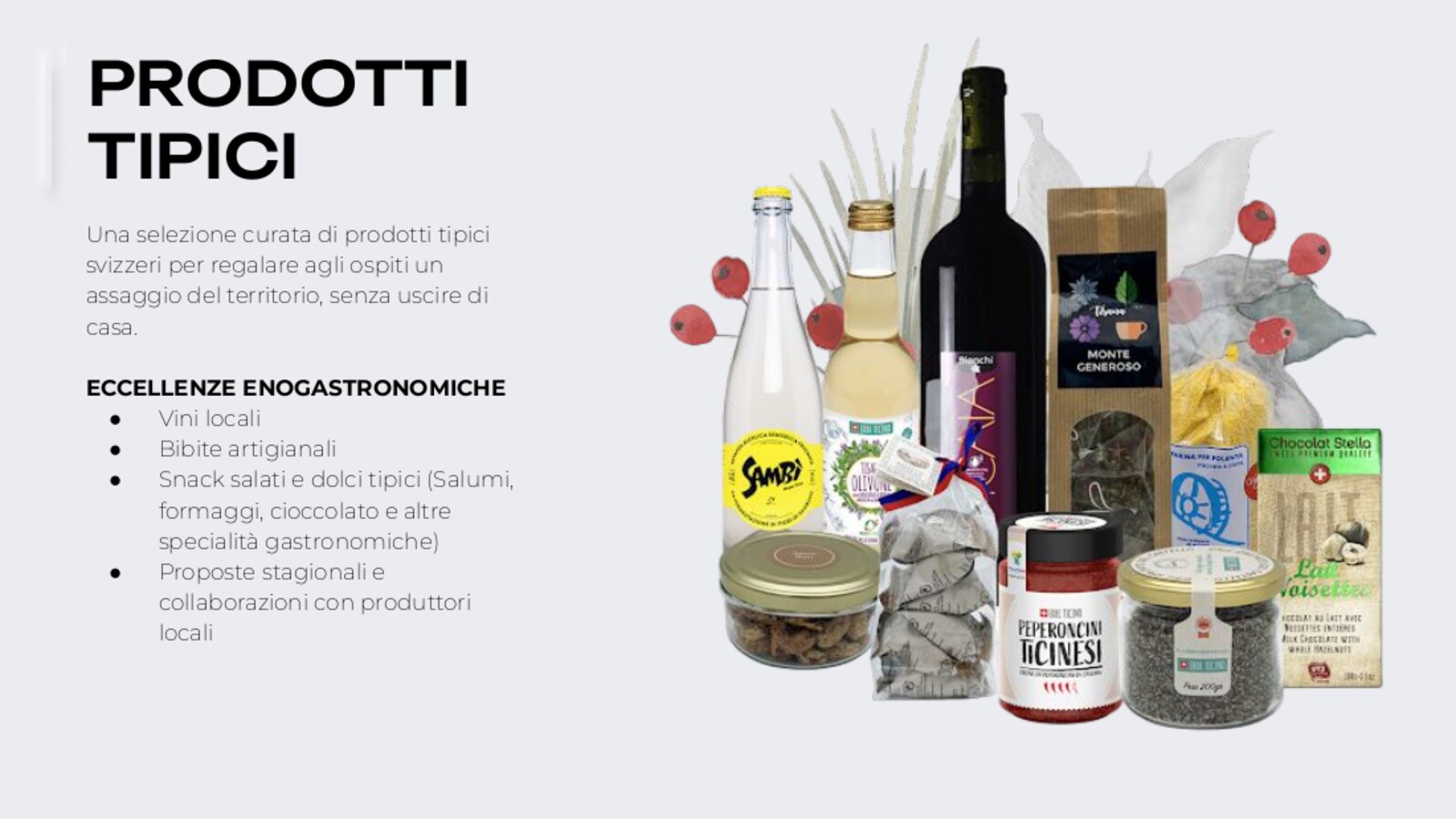 Curated local products